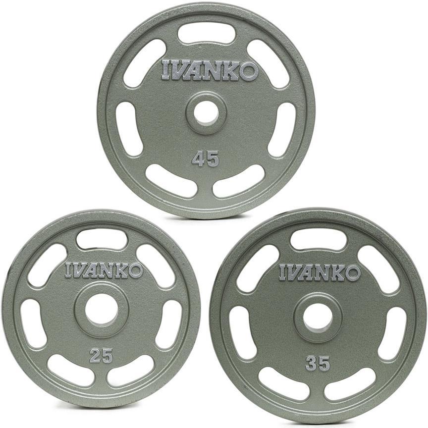 IVANKO® Olympic, Machined, E-Z Lift® Plate w/slotted openings. - DRVN