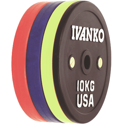 IVANKO® IWF | Olympic Bumper Plate, calibrated. - DRVN